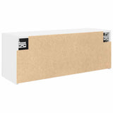 Mobile da Bagno a Parete Bianco 80x25x30cm in Legno truciolato