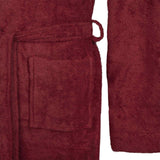 Accappatoio KINN Rosso XL Cotone