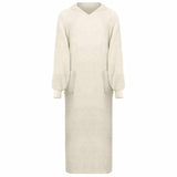 Felpa coperta KINN Crema XXL Cotone