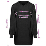 Felpa coperta KINN Nero L Cotone