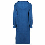 Felpa coperta KINN Navy XL Cotone