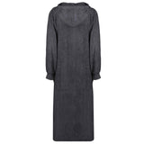 Felpa coperta KINN Antracite XXL Cotone
