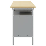 Set banco da lavoro con cassetto 3 pcs Rosso e Grigio