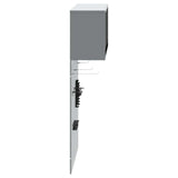 Set di armadi per attrezzi con lo scaffale 3 pcs Nero