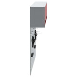 Set di armadi per attrezzi con lo scaffale 6 pcs Rosso