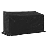 vidaxL Rastrelliera Legna con Copertura Antipioggia Acciaio Zincato