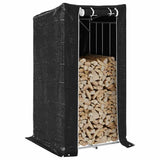 Rastrelliera per Legna con Copertura Antipioggia 100x100x200 cm