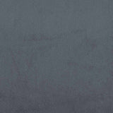Modulo Poggiapiedi Divano Modulare Grigio Scuro 100x100x48 cm