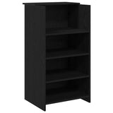 Banco Reception Nero 55x50x103,5 cm in Legno truciolato
