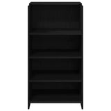 Banco Reception Nero 55x50x103,5 cm in Legno truciolato