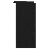 Banco Reception Nero 55x50x103,5 cm in Legno truciolato