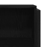 Banco Reception Nero 55x50x103,5 cm in Legno truciolato