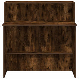 Banco Reception Rovere Fumo 100x50x103,5cm in Legno truciolato