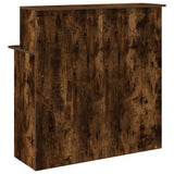 Banco Reception Rovere Fumo 100x50x103,5cm in Legno truciolato