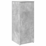 Mobile Portaoggetti Grigio Cemento 40x45x103,5 cm in Truciolato