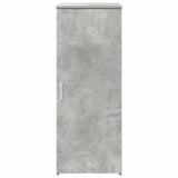 Mobile Portaoggetti Grigio Cemento 40x45x103,5 cm in Truciolato