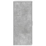 Mobile Portaoggetti Grigio Cemento 40x45x103,5 cm in Truciolato