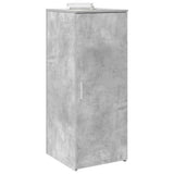 Mobile Portaoggetti Grigio Cemento 40x45x103,5 cm in Truciolato