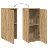 Mobile Portaoggetti Rovere Artigianale 40x45x103,5cm Truciolato