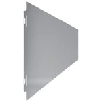 Bordure per Prato 10 pz 15x103 cm Acciaio Zincato