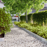 Bordure per Prato 10 pz 15x103 cm Acciaio Zincato