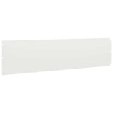 Bordure per Prato 20 pz Bianchi Acciaio Laminato a Freddo
