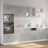 Set Mobili da Cucina 7 pz Lyon Grigio Cemento