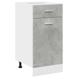 Set Mobili da Cucina 7 pz Lyon Grigio Cemento