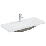 Set Mobili da Bagno 3 pz Grigio Cemento in Legno truciolato