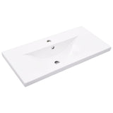 Set Mobili da Bagno 2 pz Grigio Cemento in Legno truciolato