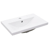 Set Mobili da Bagno 5 pz Rovere Sonoma in Legno truciolato