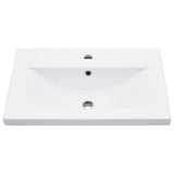 Set Mobili da Bagno 5 pz Rovere Sonoma in Legno truciolato