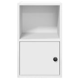 Libreria Bianca 31x24x52 cm in Legno truciolato