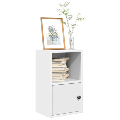 Libreria Bianca 31x24x52 cm in Legno truciolato