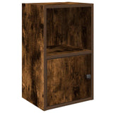 Libreria Rovere Fumo 31x24x52 cm in Legno truciolato