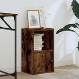 Libreria Rovere Fumo 31x24x52 cm in Legno truciolato