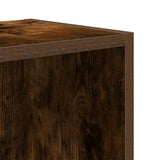 Libreria Rovere Fumo 31x24x52 cm in Legno truciolato