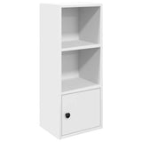 Libreria Bianca 31x24x77 cm in Legno truciolato