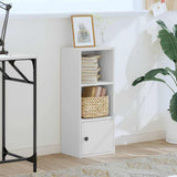 Libreria Bianca 31x24x77 cm in Legno truciolato