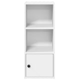 Libreria Bianca 31x24x77 cm in Legno truciolato