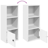 Libreria Bianca 31x24x77 cm in Legno truciolato