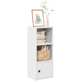 Libreria Bianca 31x24x77 cm in Legno truciolato