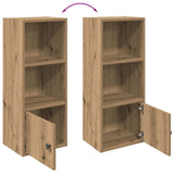 Libreria Rovere Artigianale 31x24x77 cm in Legno truciolato