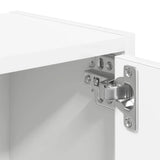 Libreria Bianca 40x24x102 cm in Legno truciolato