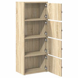 Libreria Rovere Sonoma 40x24x102 cm in Legno truciolato
