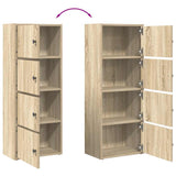 Libreria Rovere Sonoma 40x24x102 cm in Legno truciolato