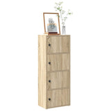 Libreria Rovere Sonoma 40x24x102 cm in Legno truciolato