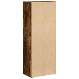 Libreria Rovere Fumo 40x24x102 cm in Legno truciolato