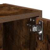 Libreria Rovere Fumo 40x24x102 cm in Legno truciolato