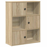 Libreria Rovere Sonoma 60x24x76,5 cm in Legno truciolato